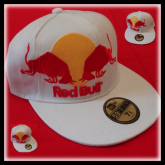 Boné Red Bull Branco/Gde Pronta Entrega